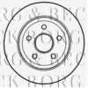 BORG & BECK BBD4661 Brake Disc